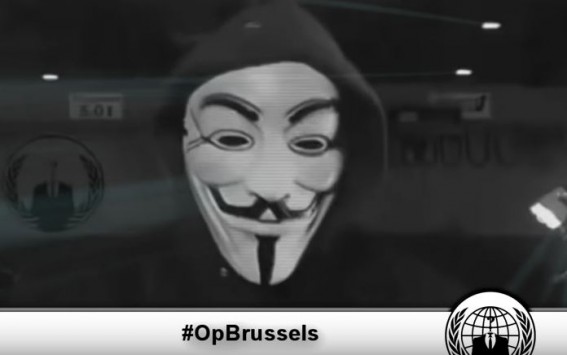 Βρυξέλλες: ”Αντεπίθεση” στους τρομοκράτες από τους Anonymus (vid)