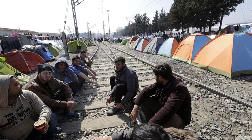 Ομαλοποιείται η κατάσταση στην Ειδομένη: Άνοιξε η σιδηροδρομική γραμμή