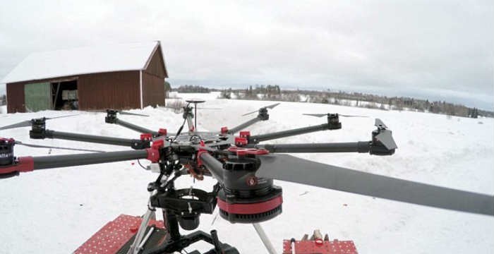 Ενα drone… διαφορετικό από τα άλλα! (βίντεο)