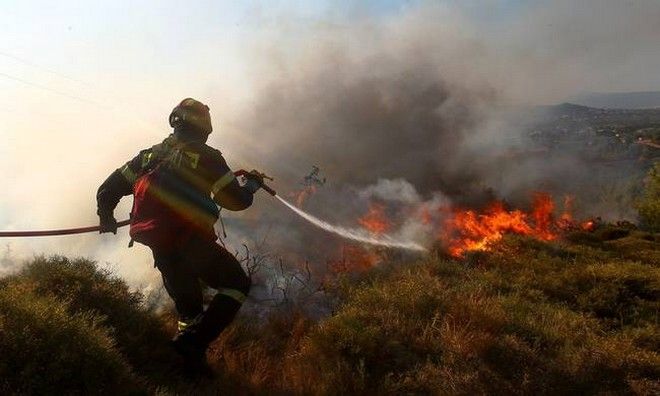 Νέα πυρκαγιά ξέσπασε στην Επίδαυρο