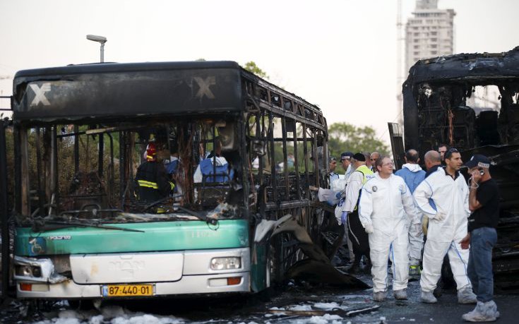 Από βόμβα προκλήθηκε η έκρηξη σε λεωφορείο στην Ιερουσαλήμ