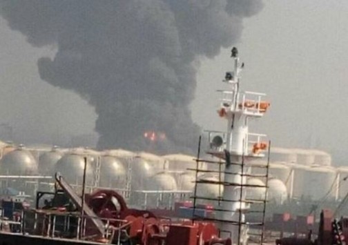 Μεγάλη έκρηξη σε αποθήκη με χημικά στην Κίνα