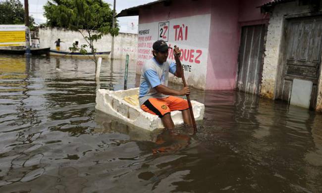 Πλημμύρες «κατάπιαν» τεράστιες καλλιεργήσιμες εκτάσεις στην Αργεντινή