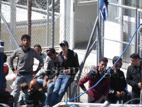 Ιρακινός επιχείρησε να καρφώσει στο λαιμό αστυνομικό στο Κέντρο Μεταναστών στην Σάμο!