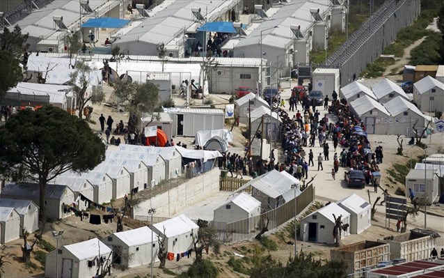 Λέσβος: Αλγερινός… “πρόσφυγας”  έβαλε φωτιά σε κοντέινερ μέσα στο hot spot της Μόριας