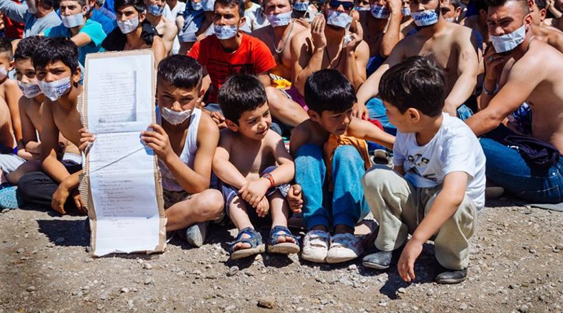 Σε απεργία πείνας μετανάστες σε Σχιστό και Χίο εδώ και δύο ημέρες