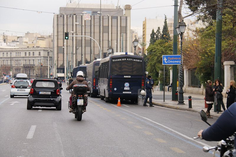 “Θωρακίζουν” την Αθήνα ενόψει συλλαλητηρίων