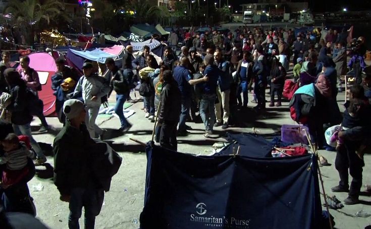 Χίος: Συνεχίζουν την απεργία πείνας οι 50 πρόσφυγες