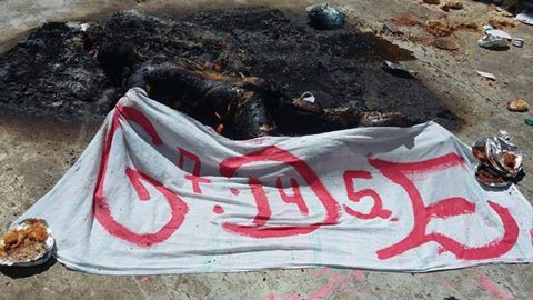 Σοκαριστικό βίντεο: Κρατούμενοι πυρπολούν ζωντανό συγκρατούμενό τους  στην Βραζιλία