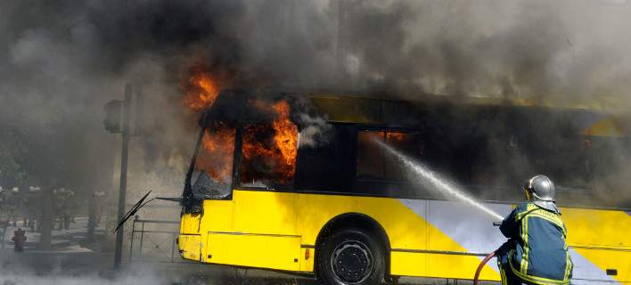 Αλλαγές στα δρομολόγια λεωφορείων & τρόλεϊ που περνούν από Πατησίων λόγω εμπρηστικών επιθέσεων