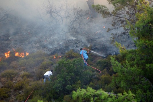 Χανιά: Υπό μερικό έλεγχο η φωτιά στον Πλάτανο Κισσάμου – Ένα άτομο συνελήφθη για εμπρησμό