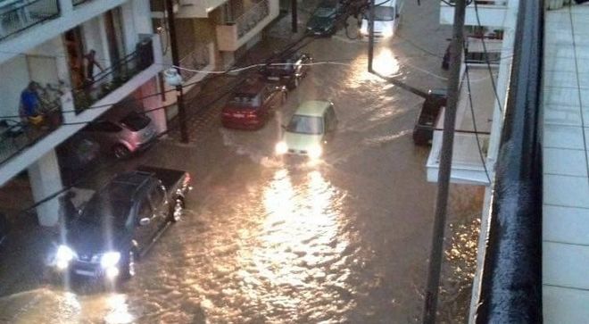 Σε κατάσταση έκτακτης ανάγκης ο δήμος Τρίπολης από τη χθεσινή κακοκαιρία