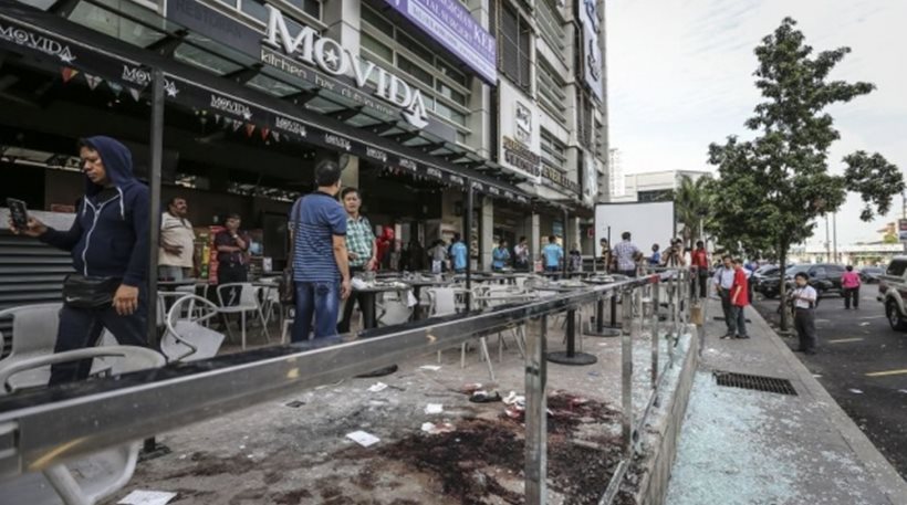 Tρόμος στη Μαλαισία: Τουλάχιστον έξι τραυματίες από έκρηξη σε μπαρ όπου οι θαμώνες παρακολουθούσαν το Euro 2016