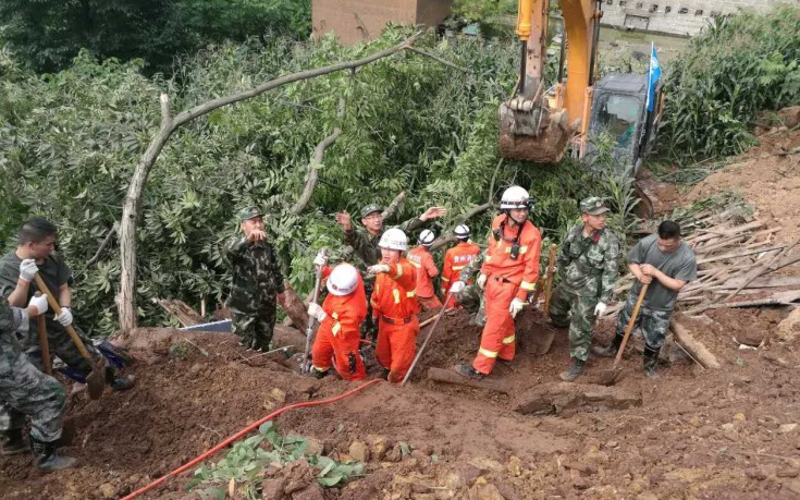 Ένας νεκρός από κατολίσθηση στην Κίνα- Θάφτηκαν ζωντανοί 29 άνθρωποι
