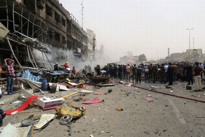 Σφαγή στη Βαγδάτη: 75 νεκροί από επίθεση του ISIS