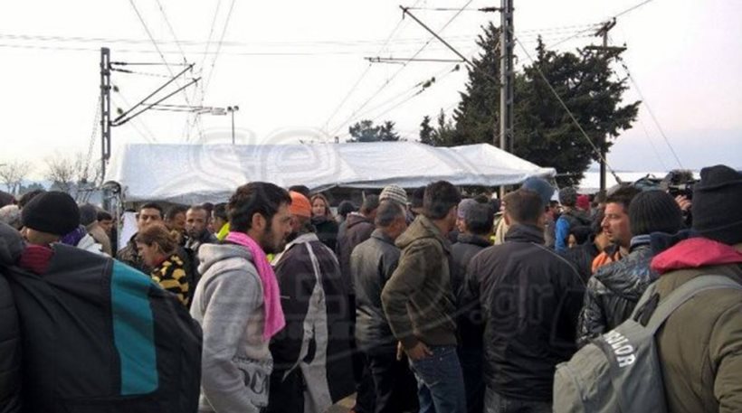 Ένταση στο κέντρο φιλοξενίας προσφύγων στα Διαβατά – 2 τραυματίες