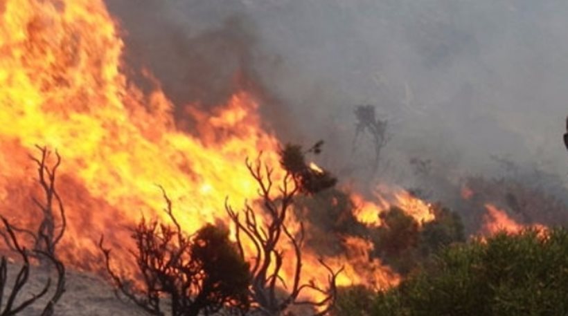 Πολύ υψηλός ο κίνδυνος για πυρκαγιές σε Αττική, Εύβοια, Λέσβο και Χίο (χάρτης)