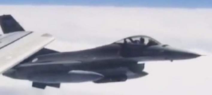 Εντυπωσιακό: Δύο F-16 συνόδευαν την πτήση των Πορτογάλων σε ένδειξη τιμής (βίντεο)