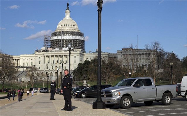 ΗΠΑ: Νέος αποκλεισμός του Καπιτωλίου από τις αρχές για λόγους ασφαλείας