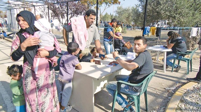 Στους 57.105 ανέρχονται οι πρόσφυγες σε όλη τη χώρα σήμερα