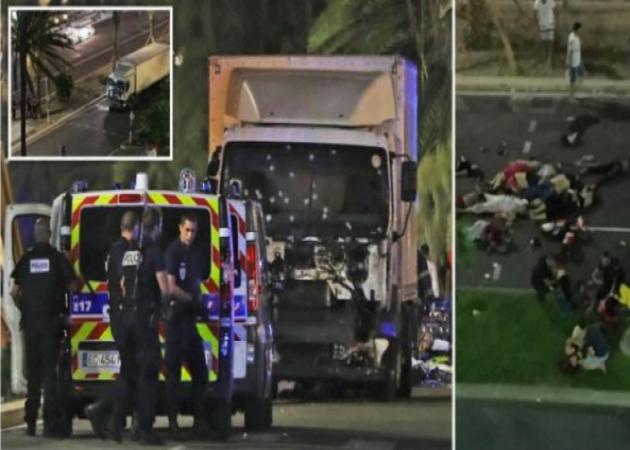 Μακελειό στη Νίκαια: Ο μυστηριώδης μοτοσικλετιστής που πήδηξε επάνω στο φορτηγό! (βίντεο)