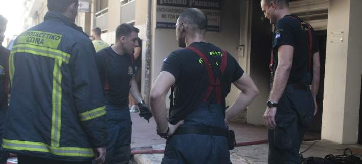 Φωτιά στη ΔΟΥ Χολαργού τα ξημερώματα -Για έκρηξη μιλούν οι αυτόπτες μάρτυρες