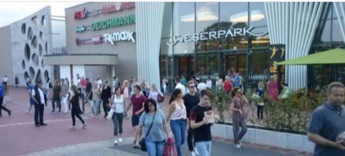 Εκκενώθηκε εμπορικό κέντρο στη Βρέμη – Ισλαμιστής με «ψυχολογικά» προβλήματα το έσκασε από κλινική (vid)