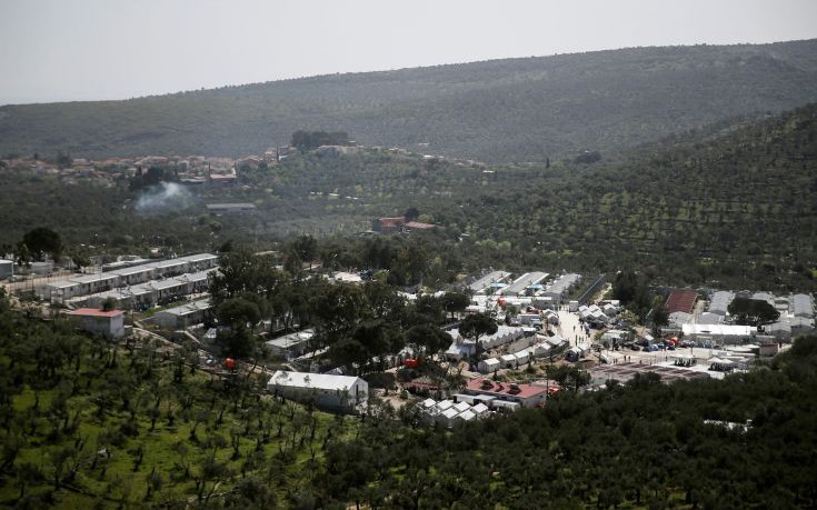 Πυρκαγιά ξέσπασε κοντά στο hotspot της Μόριας στη Λέσβο- Επικίνδυνοι άνεμοι πνέουν στη περιοχή