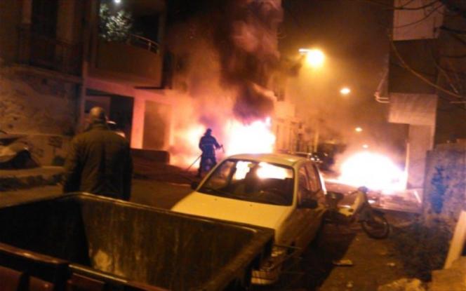 Στόχος επίθεσης ξανά η οικία του Α.Φλαμπουράρη στα Εξάρχεια