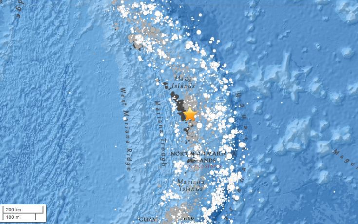 Ισχυρός σεισμός 7,7 ρίχτερ στον Ειρηνικό