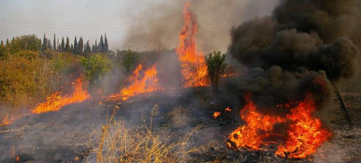 Σε ποιες περιοχές υπάρχει υψηλός κίνδυνος πυρκαγιάς σήμερα (χάρτης)