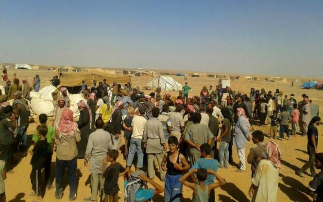 Η Ιορδανία θα μοιράζει ανθρωπιστική βοήθεια με γερανούς στους πρόσφυγες της Συρίας