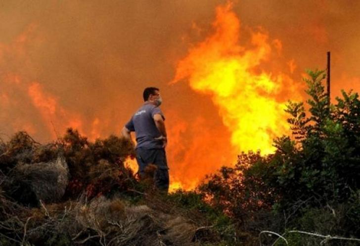 Σε ποιες περιοχές είναι υψηλός ο κίνδυνος πυρκαγιάς σήμερα (χάρτης)