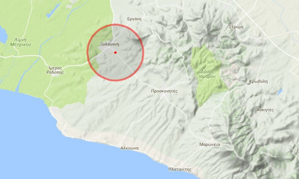 Νέα φωτιά στο Δοξάτο Δράμας – Υπό μερικό έλεγχο οι φωτιές σε Αργυρό και Καβάλα (φωτό)