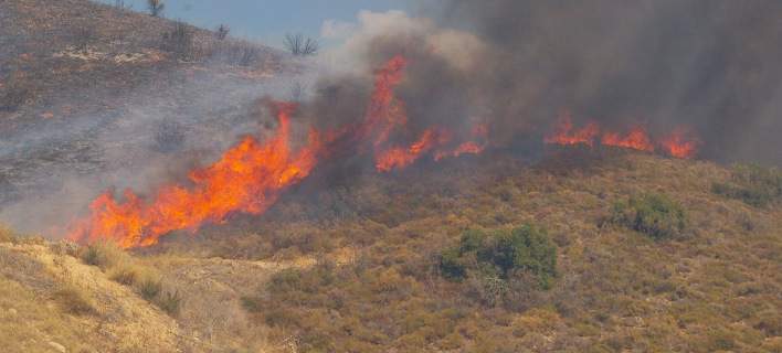 Πολύ υψηλός ο κίνδυνος πυρκαγιάς και σήμερα (χάρτης)