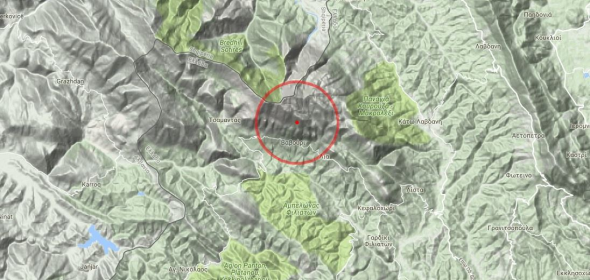 Σε εξέλιξη η φωτιά στο Βαβούρι Θεσπρωτίας – Καίει δασική έκταση