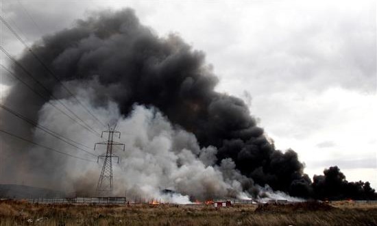 Τεράστια πυρκαγιά σε δεξαμενή καυσίμων στα βορειοδυτικά της Μανάγκουας στη Νικαράγουα