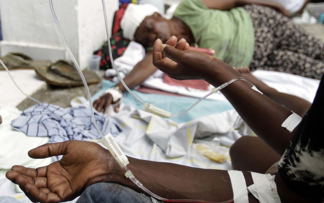 «Ηθική ευθύνη» του ΟΗΕ να βοηθήσει τα θύματα χολέρας στην Αϊτή