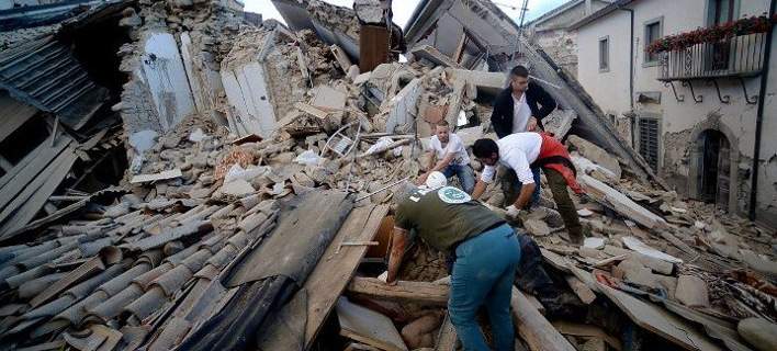 Συνεχίζεται το δράμα στην Ιταλία από το σεισμό- Ακούγονται φωνές κάτω από τα ερείπια