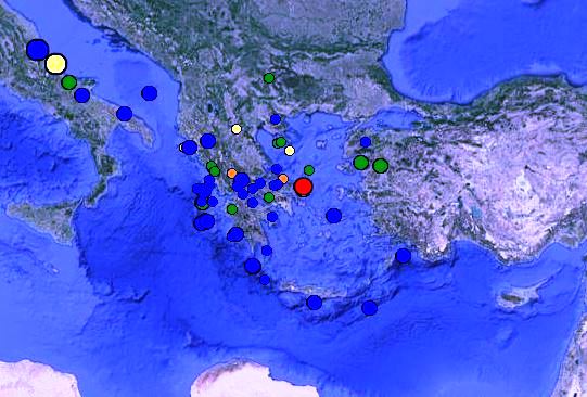 Στο ρυθμό του Εγκέλαδου «χορεύει» τις τελευταίες 48 ώρες η χώρα μας – Τί λένε οι σεισμολόγοι