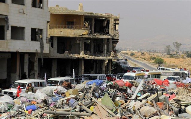 Συρία: Ξεκίνησε η εκκένωση της Νταράγια από αντάρτες και αμάχους