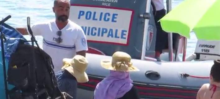Γαλλία: Λιμενικοί διατάζουν γυναίκες με χιτζάμπ να φύγουν από την παραλία της Νίκαιας (vid, φωτό)