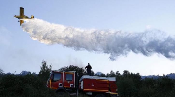 Υπό έλεγχο τέθηκε η πυρκαγιά στην περιοχή της Γαλιάς Μεσαράς Ηρακλείου