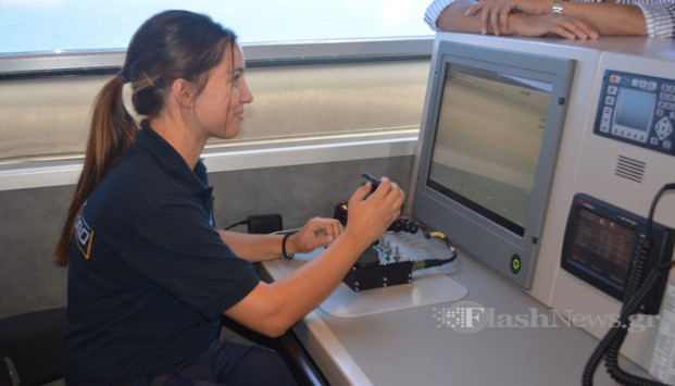 «Νήσος Γαύδος» :Το πλωτό ”θηρίο” και η όμορφη λιμενικός (vid)