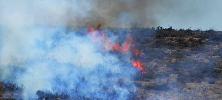 Yψηλός ο κίνδυνος πυρκαγιάς και σήμερα (χάρτης)