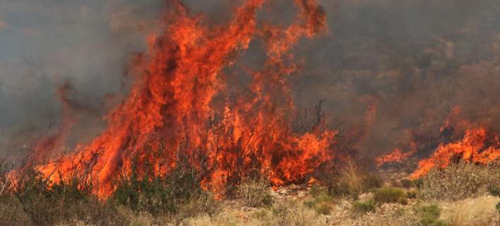 Πολύ υψηλός ο κίνδυνος πυρκαγιάς για σήμερα (χάρτης)