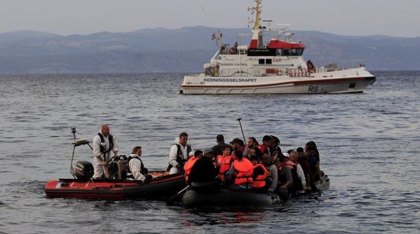 Διάσωση 12 προσφύγων ανοιχτά της Λέρου