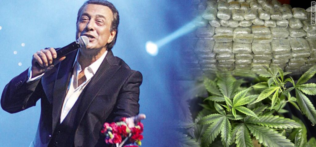 Χασίς «On the Rocks» στο κέντρο του δημοφιλούς τραγουδιστή Αντύπα!