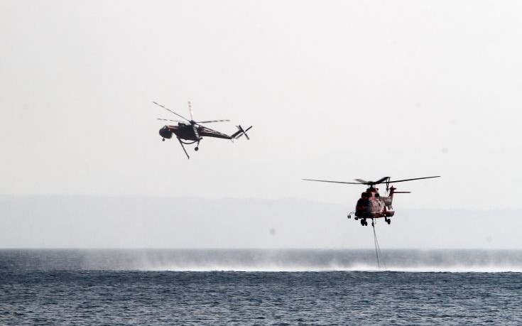 Καίγεται η Θάσος: Εκκενώθηκαν δυο μοναστήρια- Χωρίς ρεύμα πολλές περιοχές