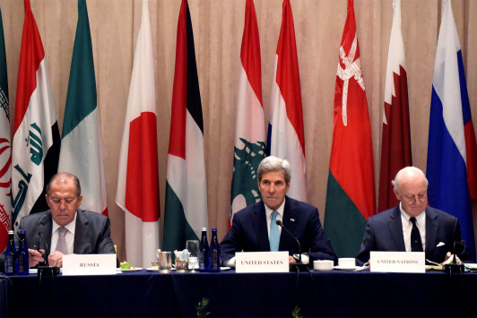 Η Διεθνής Ομάδα Στήριξης της Συρίας συμφώνησε στην επιδίωξη εκεχειρίας